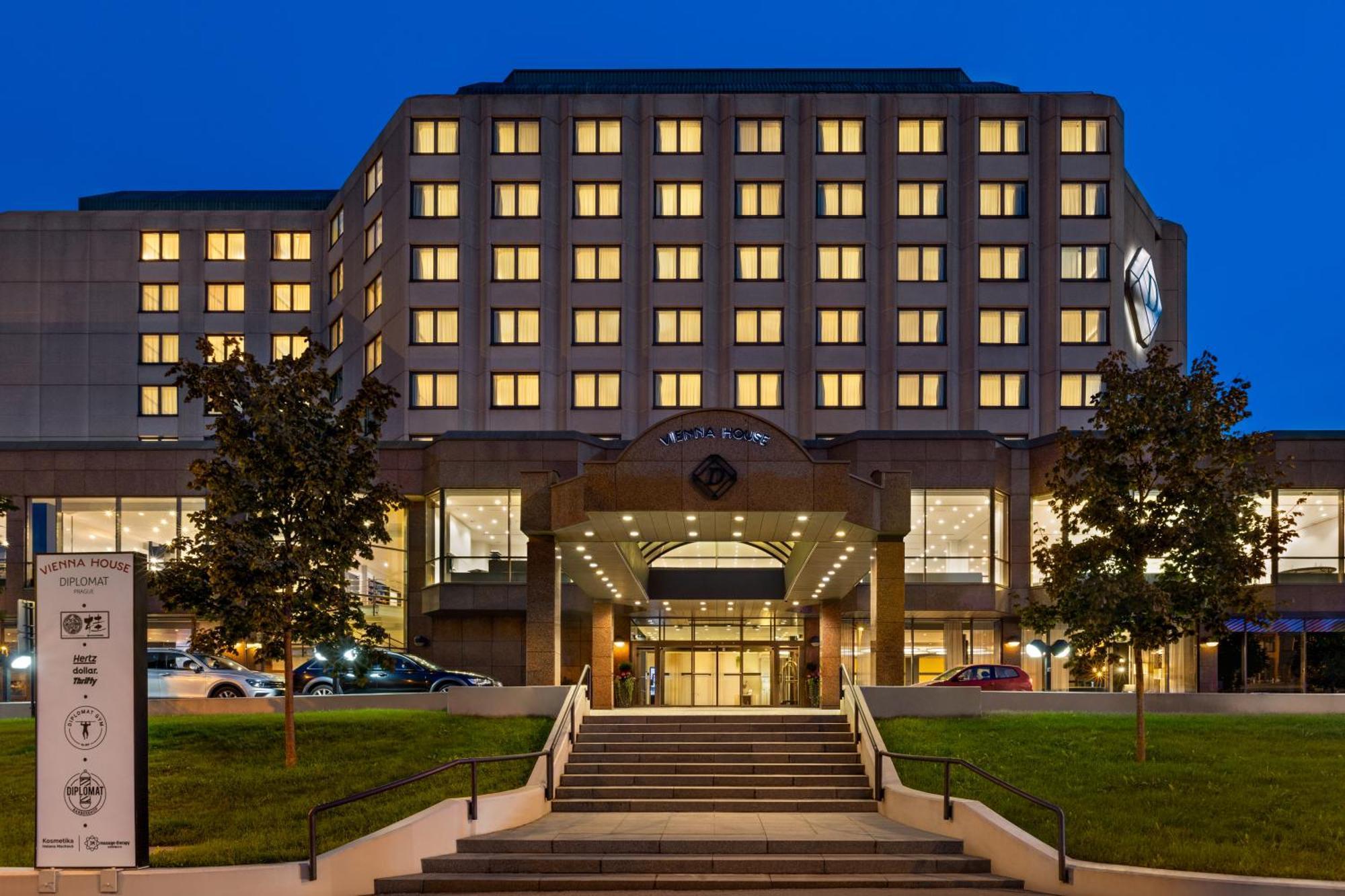 Vienna House By Wyndham Diplomat Prague Hotel Exterior foto